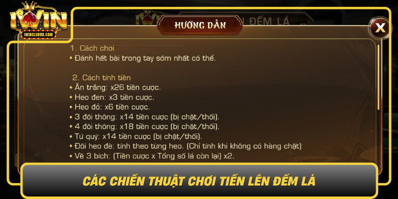 Cac Chien Thuat Choi Tien Len Dem La Bi Quyet Thang Loi0