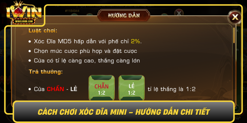 Cach Choi Xoc Dia Mini Huong Dan Chi Tiet0
