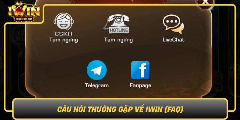 Cau Hoi Thuong Gap Ve Iwin Faq