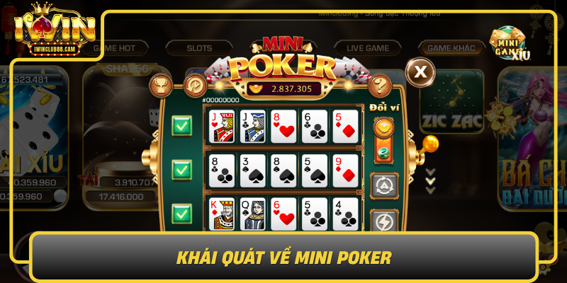 Khai Quat Ve Mini Poker Tro Choi Hoi Tuyen Dac Sac Trong Thi Truong Giai Tri Online0