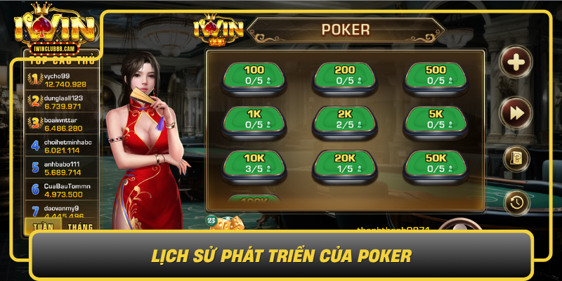 Lich Su Phat Trien Cua Poker Tu Truyen Thong Den Thoi Dai So0