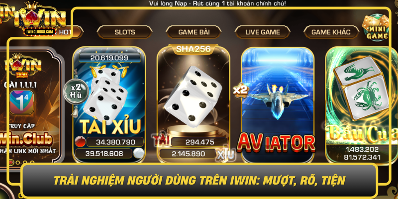 Trai Nghiem Nguoi Dung Tren Iwin Muot Ro Tien